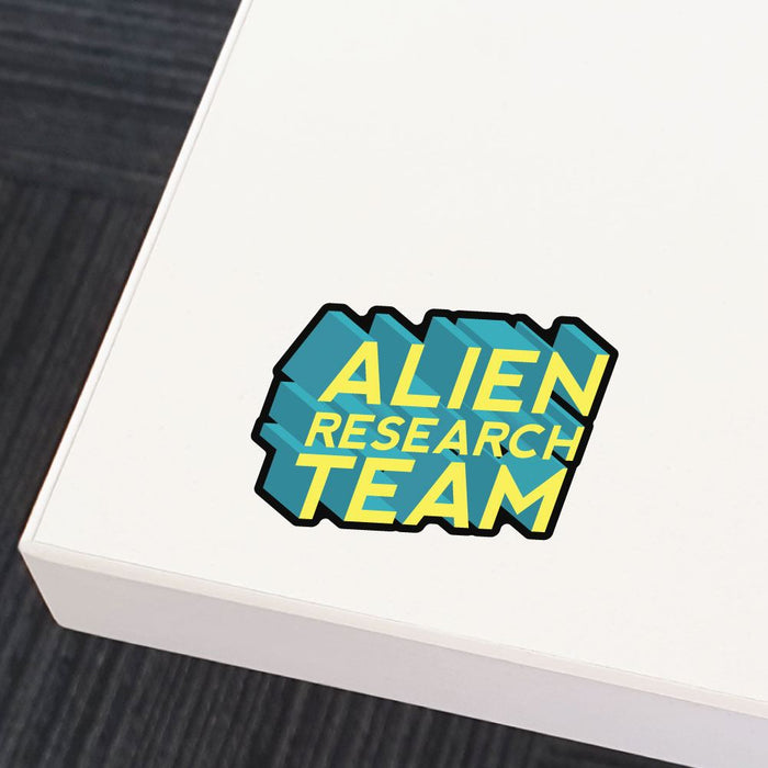 Alien Research Team Sticker Decal