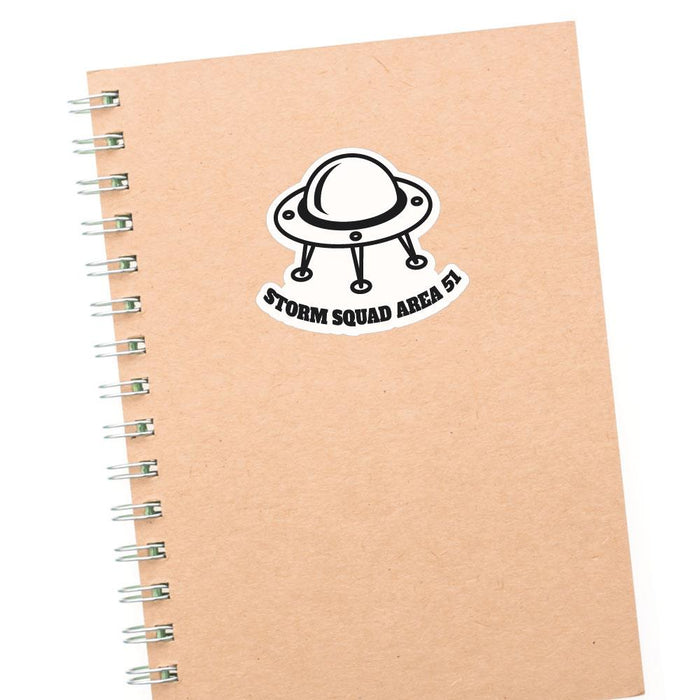 Storm Squad Area 51 Aliens Sticker Decal