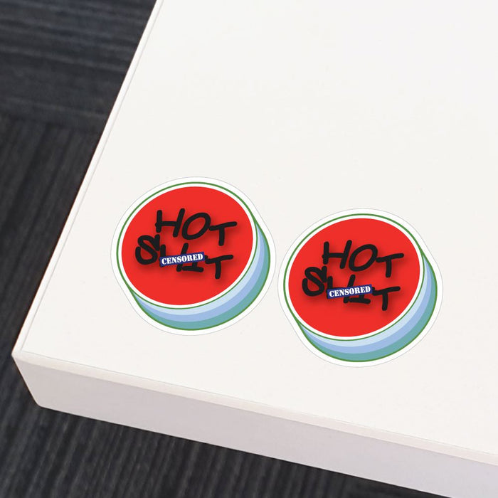 2X Hot Sht Sticker Decal