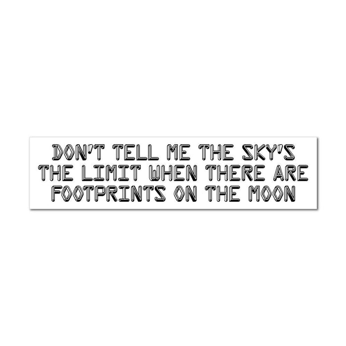 Sky Is The Limit Sticker Decal