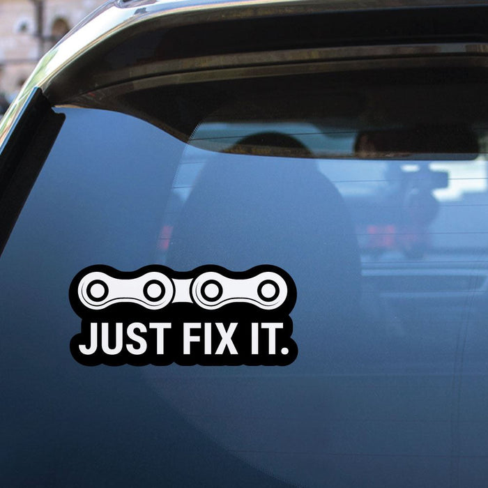 Just Fix It Sticker Decal | Sport Stickers - Sticker Collective