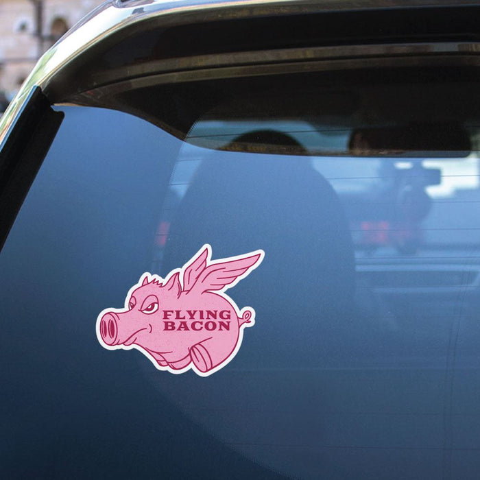 Flying Bacon Sticker Decal