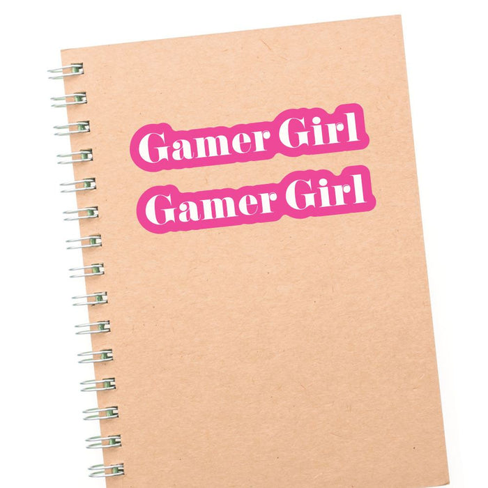 2X Girls Who Game Sticker Decal