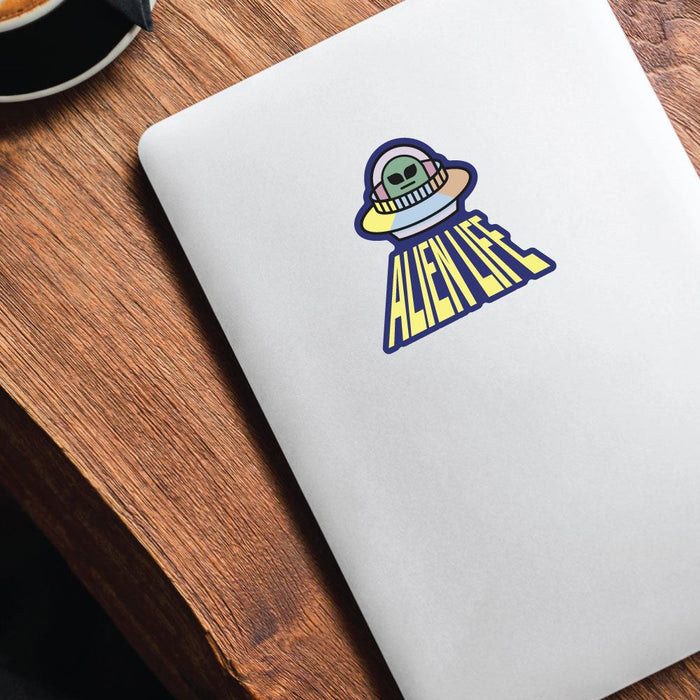 Alien Life Sticker Decal