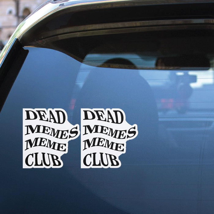 Dead Memes Meme Club X2  Sticker Decal