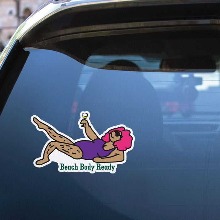 Beach Body Ready Sticker Decal