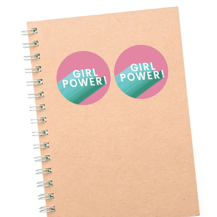 2X Girl Power Sticker Decal