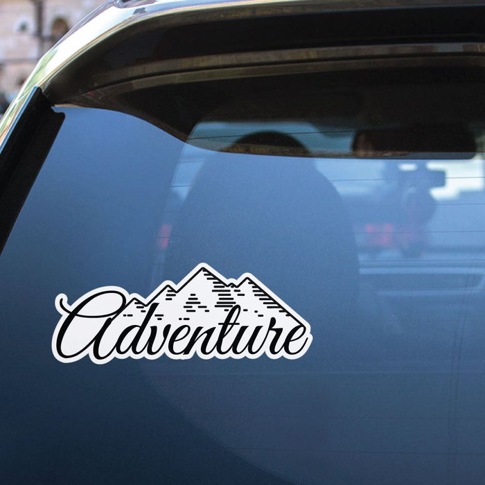 Adventure Mountains Sticker Decal