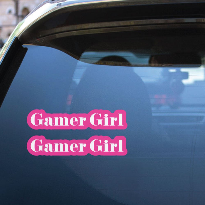 2X Girls Who Game Sticker Decal