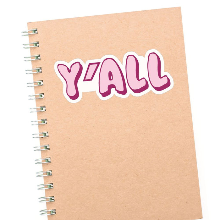 Country Girl Yall Usa America Sticker Decal
