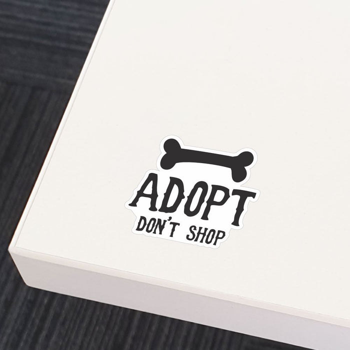 Adopt Sticker Decal | Pets & Animals Stickers - Sticker Collective