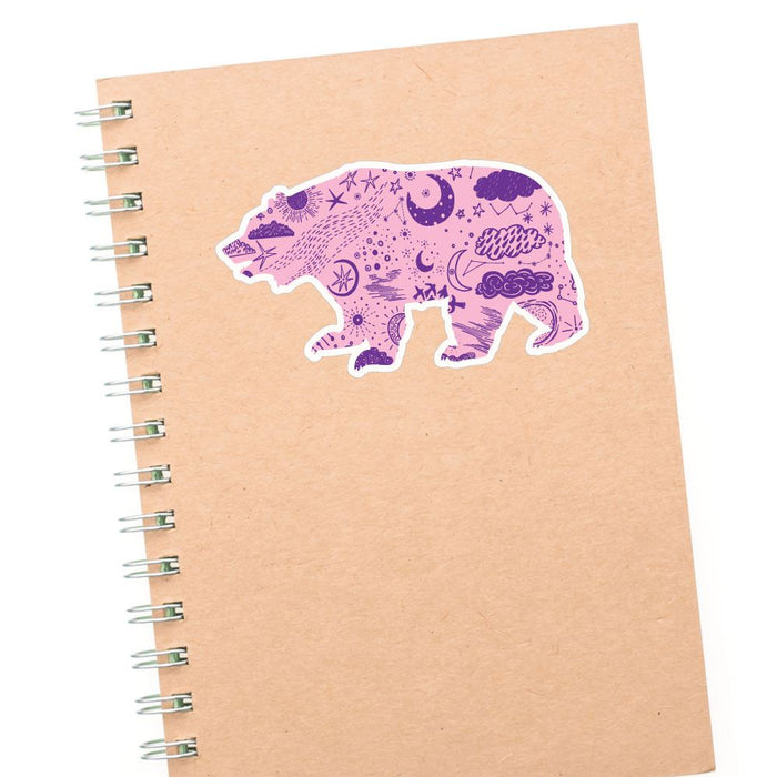 Space Bear Sticker Decal