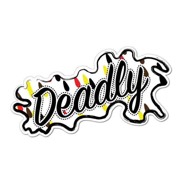 Deadly Sticker Australia Aboriginal style