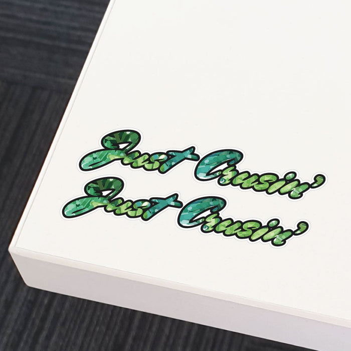 Just Crusin Sticker Decal