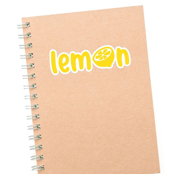 Lemon Sticker Decal