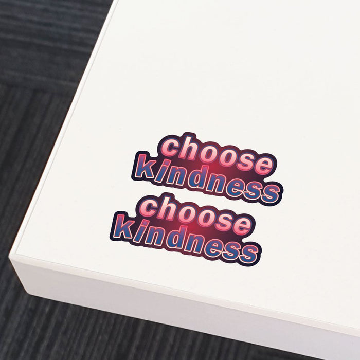 2X Choose Kindness Sticker Decal