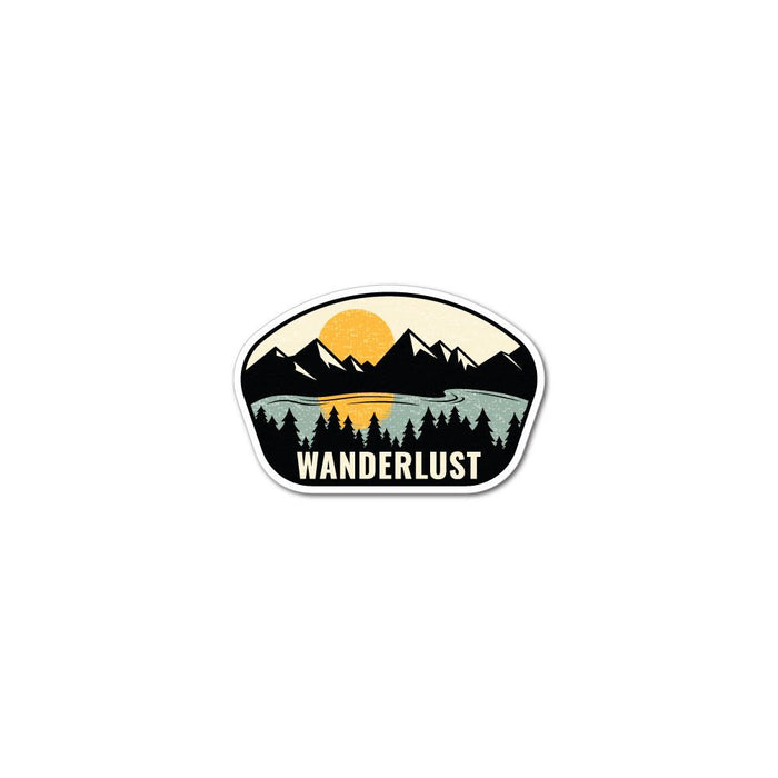 Wanderlust Explore Sticker Decal