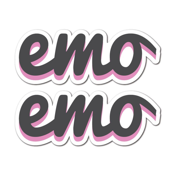 2X Emo Kid Sticker Decal