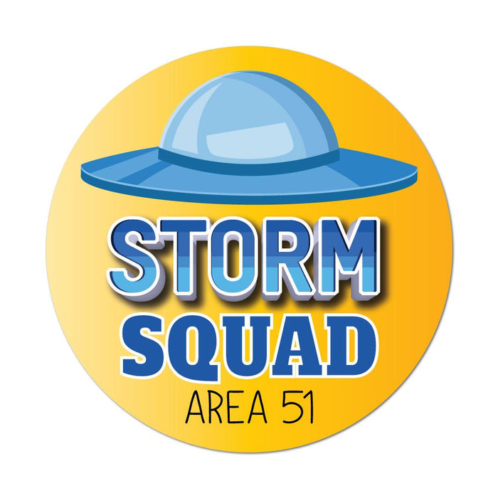 Storm Squad Area 51 Sticker Decal