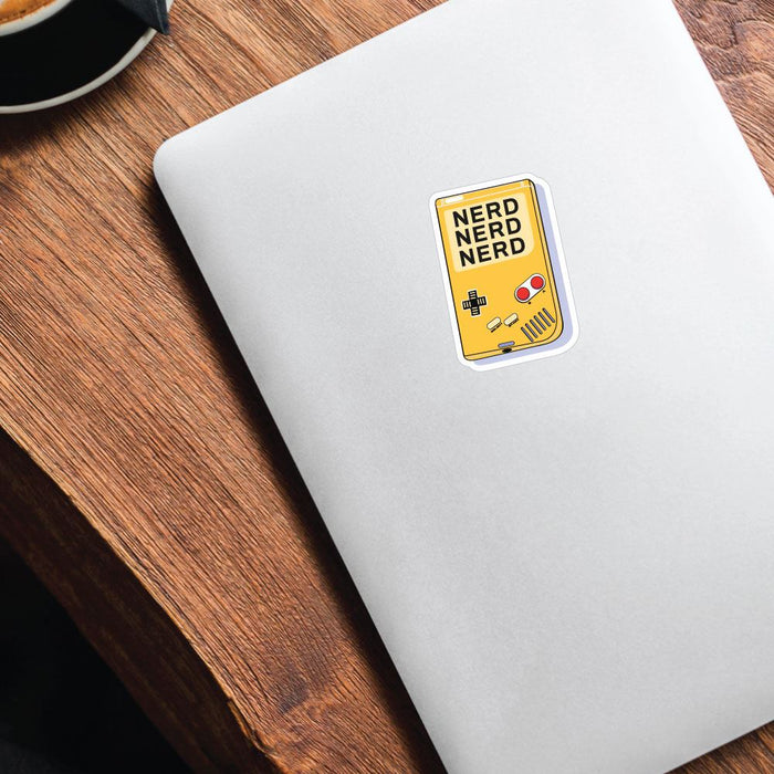 Nerd Sticker Decal | Geek Stickers - Sticker Collective