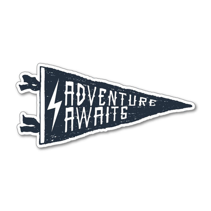 Adventure Awaits Sticker Decal
