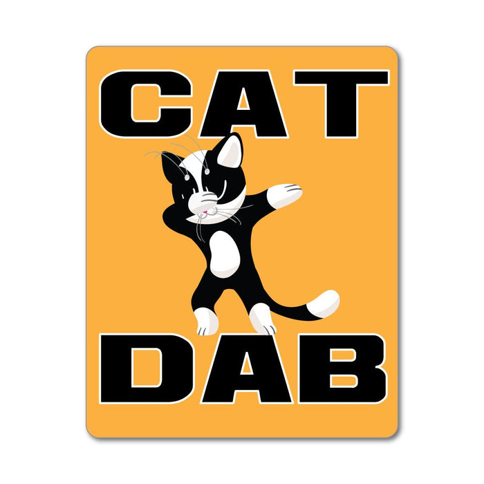 Dab Cat Dabbing Cute Orange Funny Animal Dancing  Car Sticker Decal