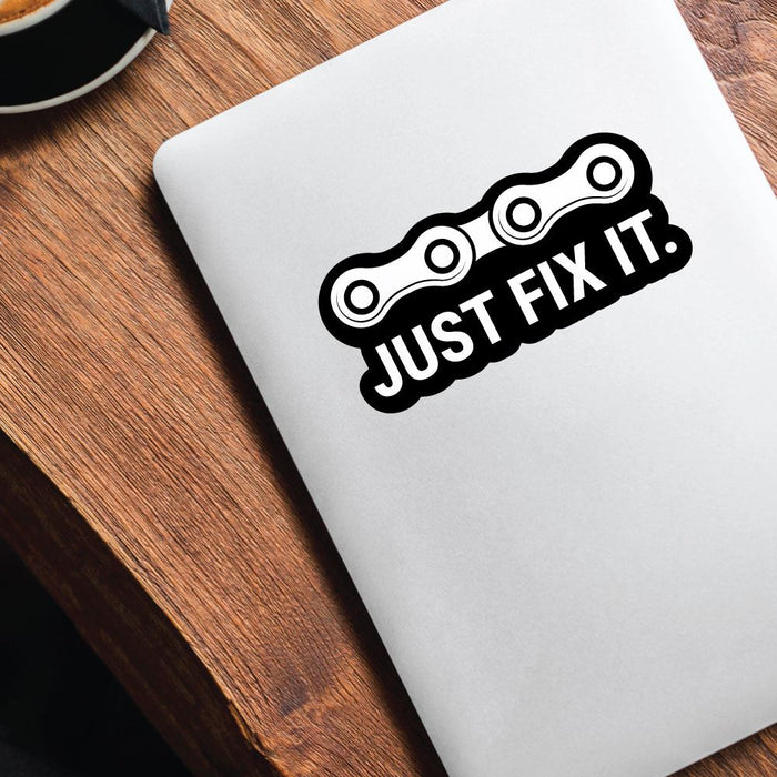 System Fix Sticker Just Fix It Sticker Decal | Sport Stickers - Sticker Collective