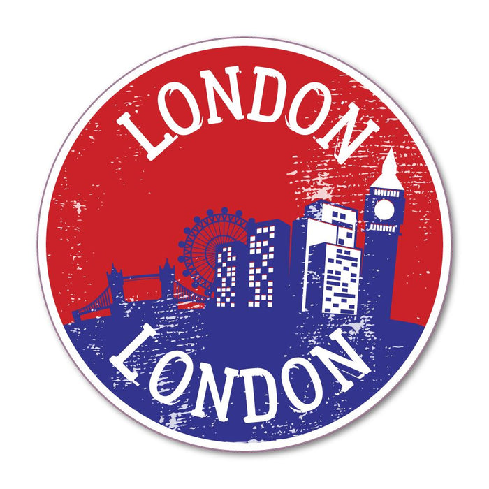London Uk Britain Sticker Decal