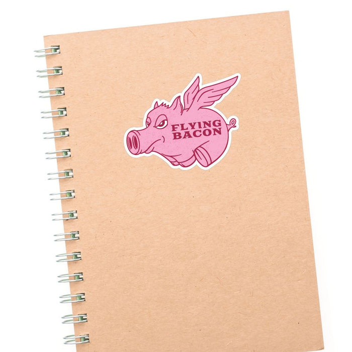 Flying Bacon Sticker Decal