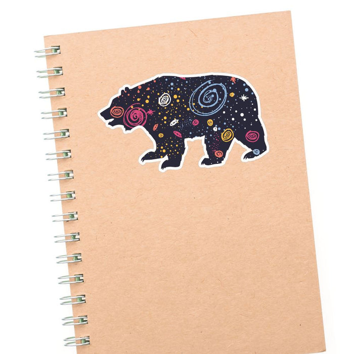 Space Bear Sticker Decal