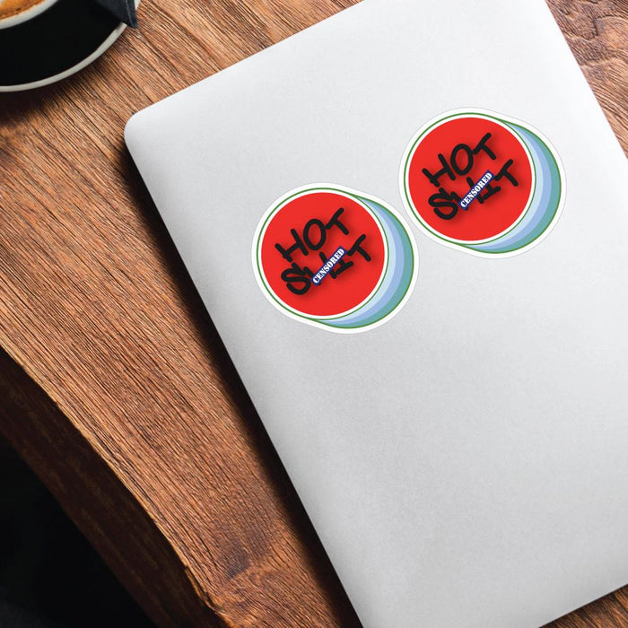 2X Hot Sht Sticker Decal