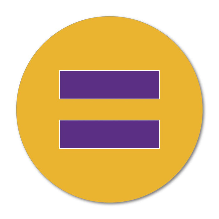 Equal Sticker Decal