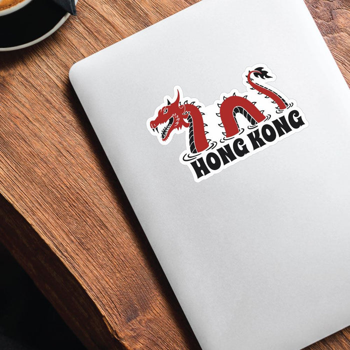Hong Kong Dragon Sticker Decal