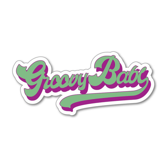 Groovy Baby  Sticker Decal