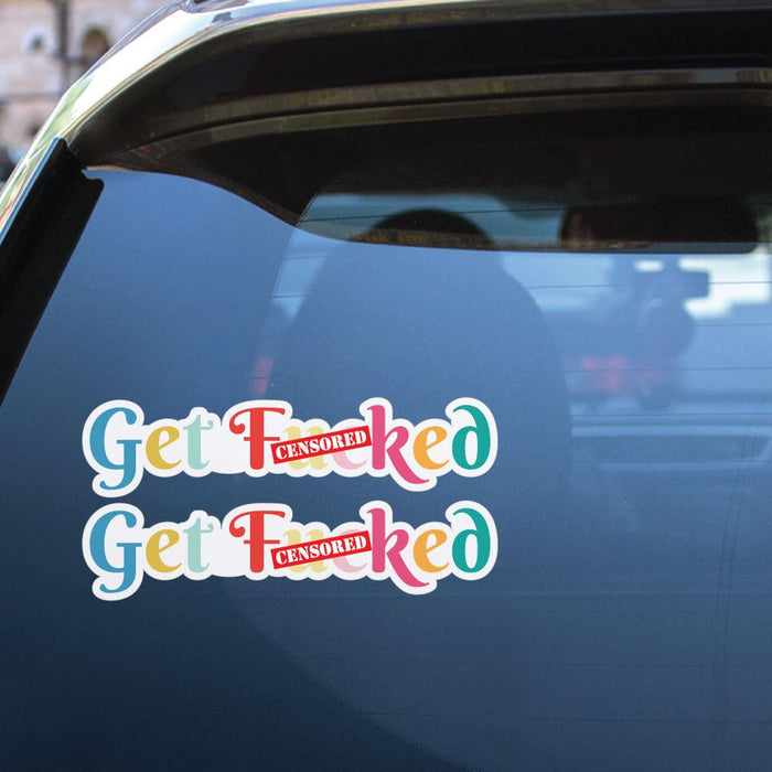 Get Fcked X2 Sticker Decal