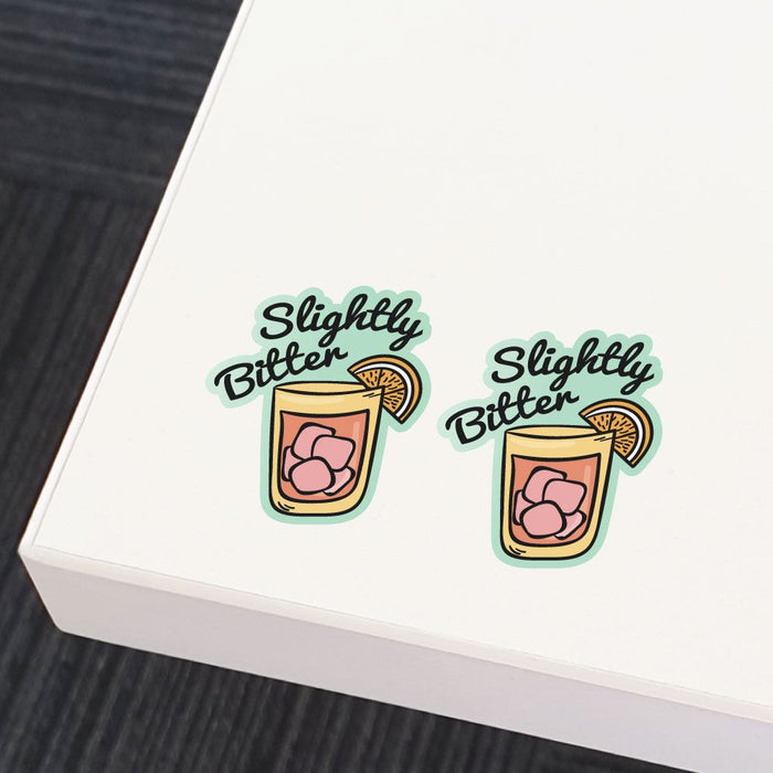 2X Slightly Bitter Sticker Decal