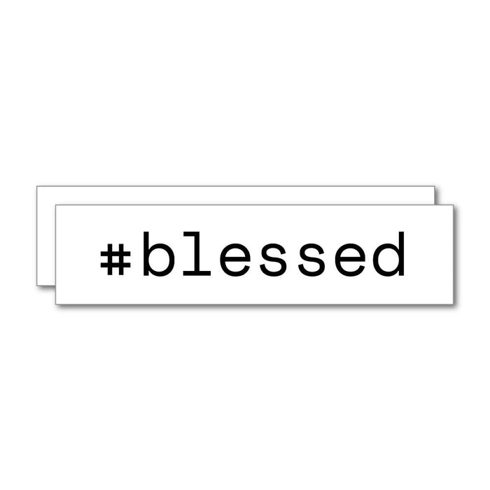 2X Blessed Sticker Decal