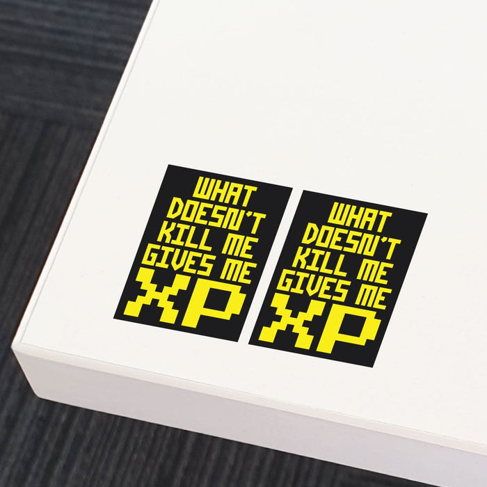 2X Does Not Kill Me Gives Me Xp Sticker Decal