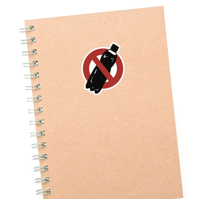 No Plastic Sticker Decal