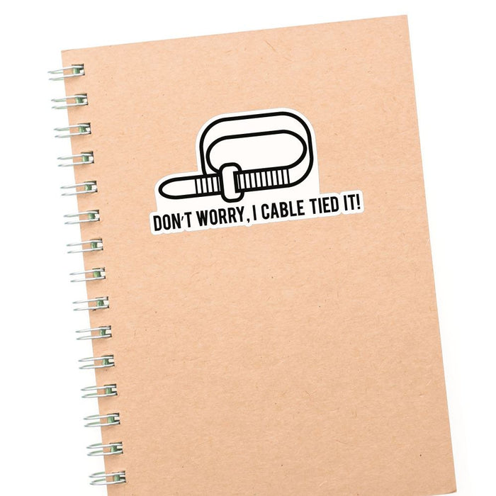 Cable Tied Sticker Decal