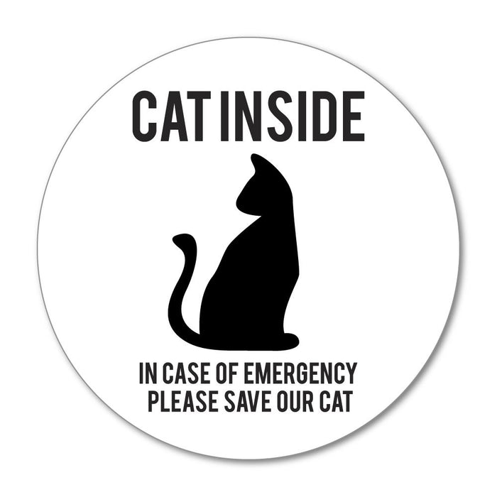 Cat Inside Sticker Decal