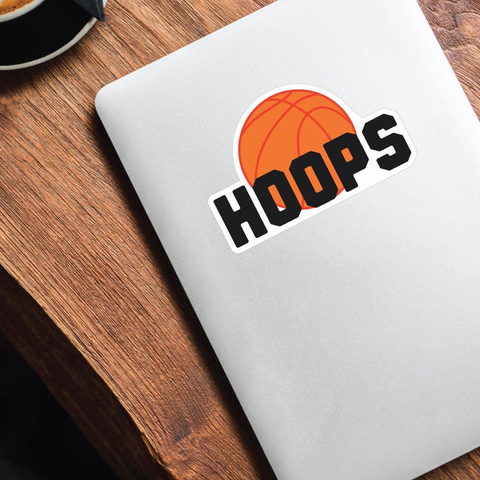 Basket Hoops Sticker Decal