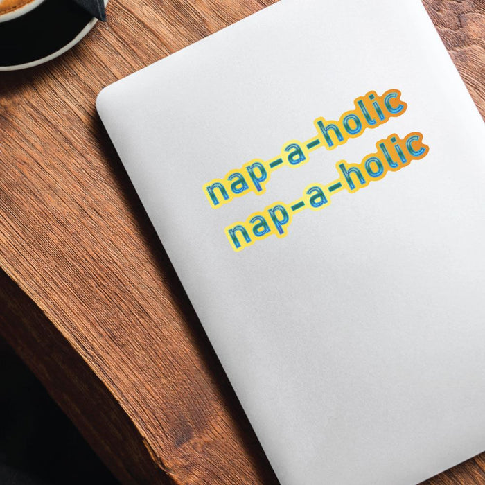 2X Nap-A-Holic Sticker Decal