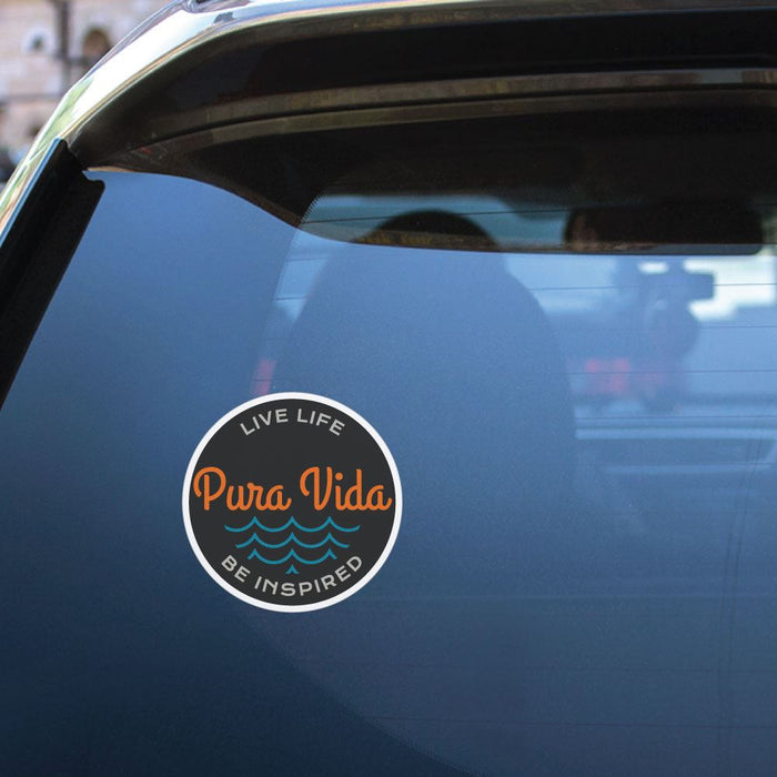 Pura Vida Live Life Be Inspired Sticker Decal