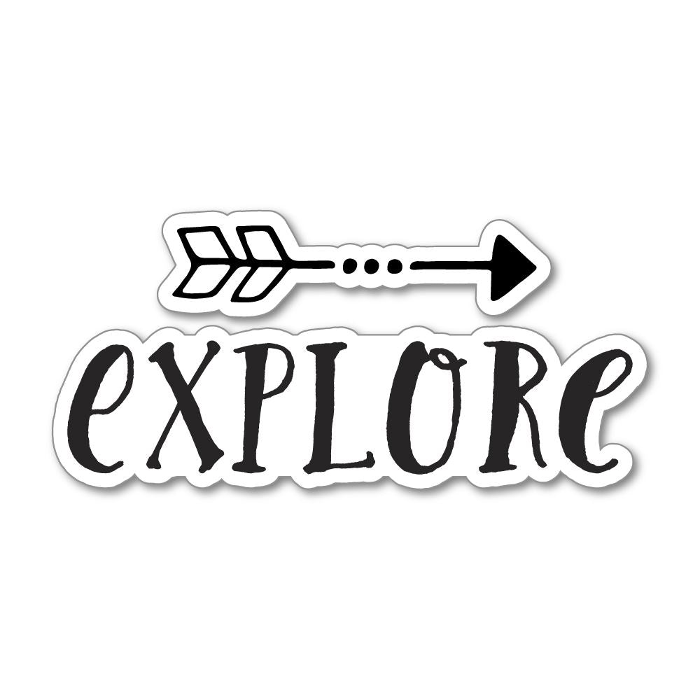 Explorative Sticker Explore Sticker Decal | Travel Stickers - Sticker Collective
