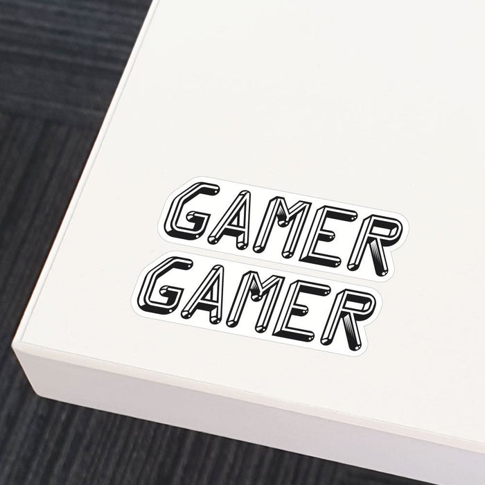 2X I Am A Gamer Sticker Decal