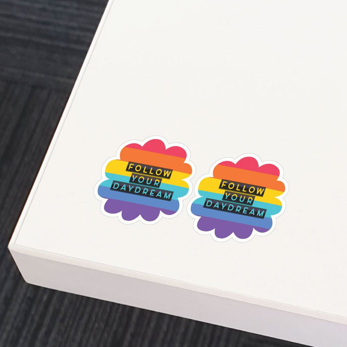 2X Follow Your Daydream Sticker Decal