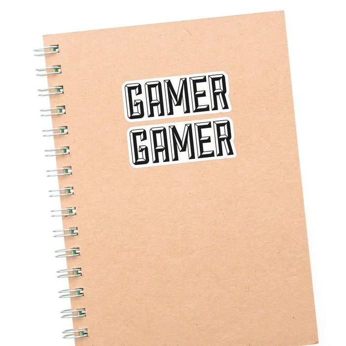 3X I Am A Gamer Sticker Decal