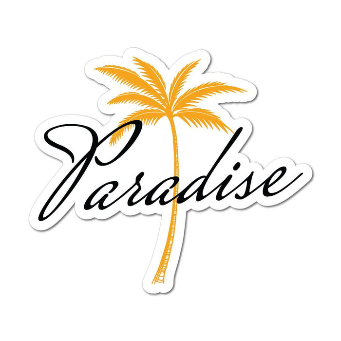 Palm Tree Paradise Sticker Decal