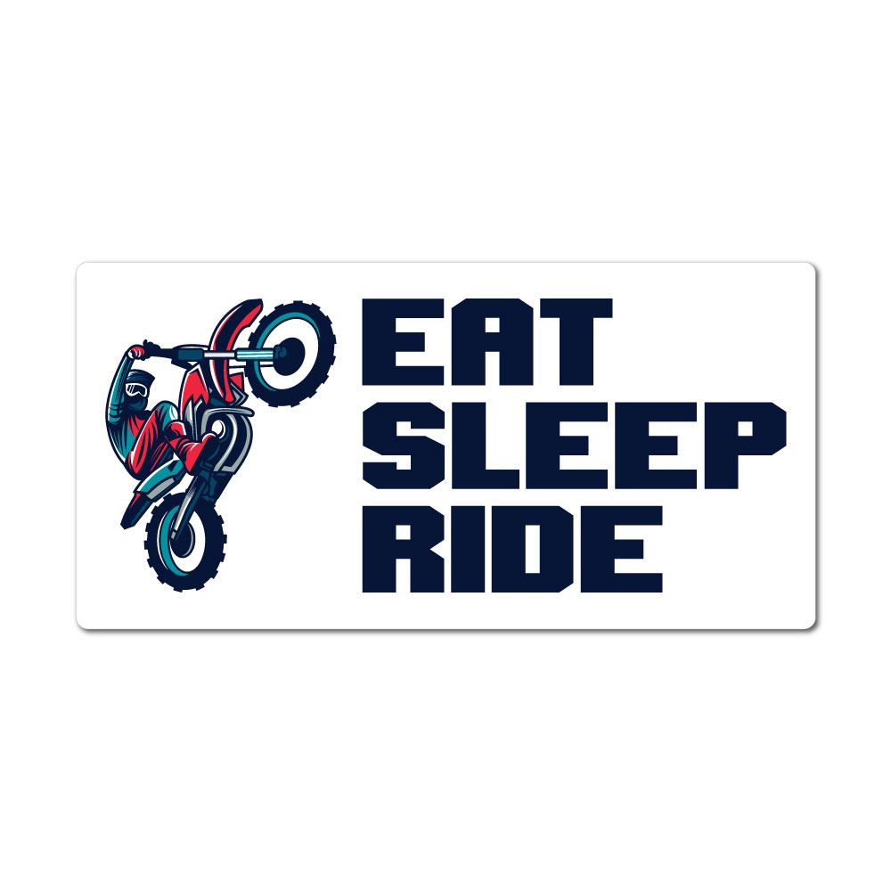 Eat Sleep Ride Sticker Decal | Sport Stickers - Sticker Collective